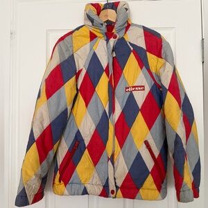 90th Ellesse Arlequin Vintage Jacket.